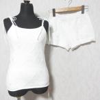  не использовался eimy istoire Amy Ist wa-ru вязаный топ шорты выставить 1120631152-0 размер F белый женский б/у одежда б/у 