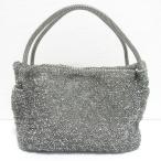 良品 ANTEPRIMA アンテプリマ プリマポルタ ワイヤーバッグ ハンドバッグ シルバーカラー レディース 古着 中古