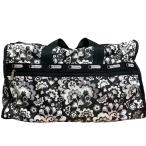  хорошая вещь LESPORTSAC Le Sportsac Deluxe Large we kenda- цветок принт 2WAY сумка "Boston bag" черный женский б/у одежда б/у 