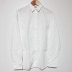 新品同様 MUSE de deuxieme classe ミューズドゥドゥーズィーエムクラス conscious shirt シャツ ホワイト レディース 古着 中古