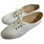  прекрасный товар OPERA NATIONAL DE PARIS ODAINE опера National du Париж ude -n балетки размер 37 23.5cm соответствует белый женский б/у одежда б/у 