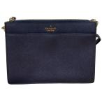 美品 KATE SPADE ケイトスペード CAMERON STREET CLARISE ショルダーバッグ クロスボディバッグ ダークブルー レディース 古着 中古
