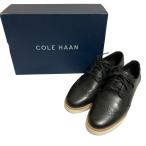  прекрасный товар COLE HAAN Cole Haan Grand City платформа оксфорды W30715 размер 6 23cm черный женский б/у одежда б/у 