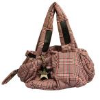  прекрасный товар See By Chloe See by Chloe JOY RIDER Joy rider Glenn в клетку Mini сумка "Boston bag" оттенок красного женский б/у одежда б/у 