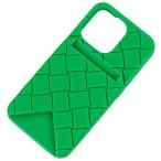  хорошая вещь BOTTEGA VENETA Bottega Veneta iphone 13pro силиконовый чехол карта место хранения имеется зеленый женский б/у одежда б/у 