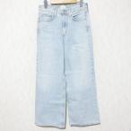 美品 CITIZENS OF HUMANITY シチズンズオブヒューマニティー PALOMA BAGGY DENIM ワイドデニムパンツ 22030570001610 26 ライトブルー レディース 古着 中古