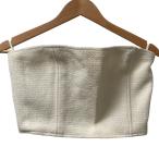  хорошая вещь 98P CHANEL Chanel Vintage твид бюстье P10478 размер 40kinali женский б/у одежда б/у 