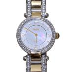 美品 COACH コーチ レディースウォッチ 腕時計 CA148 シェル文字盤 シルバーカラー レディース 古着 中古