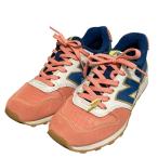 ショッピングニューバランス 996 良品 New Balance ニューバランス スニーカー WR996UCB サイズ23cm ピンク×ネイビー レディース 古着 中古