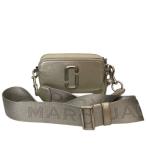 MARC JACOBS マークジェイコブス スナップショット バッグ シルバーカラー レディース 古着 中古