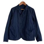 良品 45R フォーティファイブアール コットン ワークジャケット 7071903 2 ネイビー レディース 古着 中古