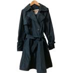  хорошая вещь MONCLER Moncler DENISE bell tedo тренчкот размер 00 черный женский б/у одежда б/у 