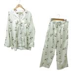 gelato pique Gelato Pique автомобиль m кошка рисунок салон одежда Night одежда пижама F lime зеленый женский б/у одежда б/у 