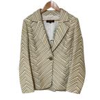 美品 ESCADA エスカーダ ヘリンボーン