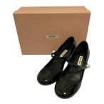 美品 miu miu ミュウミュウ パテント�