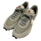 美品 NIKE×Sacai×Fragment ナイキ×サカイ×フラグメント LD waffle スニーカー シューズ DH2684-001 サイズ27.5cm グレー×ホワイト メンズ 古着 中古