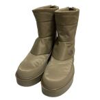 未使用 ザノースフェイス W Kalmia Nuptse Boots WP SE カルミアヌプシブーツ NFW52574 サイズUS7 24.0cm マッシュルーム×ベージュ レディース 古着 中古