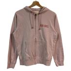  прекрасный товар PINK HOUSE Pink House ... задний принт Zip выше Parker f-ti размер L Pink Lady -s б/у одежда б/у 