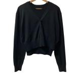 美品 TODAYFUL トゥデイフル 2set Useful Knit カーディガン ノースリーブニット アンサンブル 12520536 サイズF ブラック レディース 古着 中古