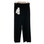 не использовался 26SS Weekend Max Mara we k end Max Mara WKDVISIVO шерсть брюки брюки 42 черный женский б/у одежда б/у 