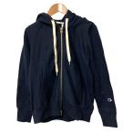  прекрасный товар Champion Champion Rebirth we b полный Zip тренировочный Parker CWSH103 размер M темно-синий женский б/у одежда б/у 