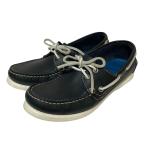  прекрасный товар Paraboot Paraboot 45R специальный заказ кожа deck shoes 4 23.5cm соответствует темный темно-синий женский б/у одежда б/у 