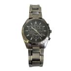 美品 CITIZEN シチズン H500-S045215 ECO-DRIVE エコドライブ SS クロノグラフ アナログ ウォッチ 腕時計 動作確認済み シルバー メンズ 古着 中古