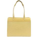 良品 LOUIS VUITTON ヴィトン エピ クロワゼットGM トートバッグ ハンドバッグ M5250A バニラ ライトイエロー レディース 古着 中古