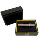  прекрасный товар dunhill Dunhill Circle Logo галстук булавка Thai балка SV925 серебряный мужской б/у одежда б/у 