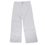 ショッピングzara 良品 ZARA ザラ ハイライズ ストレート ホワイトデニム パンツ ジーンズ トラウザー ジーパン Gパン 38 白 ホワイト レディース 古着 中古