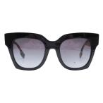 ショッピングBURBERRY 新品同様 BURBERRY バーバリー サングラス ウェリントン型 ヴィンテージチェック メガネ アイウェア 黒 ブラック ベージュ メンズ レディース 古着 中古