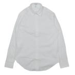 ショッピングロエベ 新品同様 LOEWE ロエベ 長袖 ドレス シャツ ブラウス トップス カットソー フライフロント 比翼 37 白 ホワイト メンズ 古着 中古