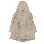  прекрасный товар JOURNAL STANDARD Journal Standard водоотталкивающий хлопок Mod's Coat рыба tail Parker внешний бежевый женский б/у одежда б/у 