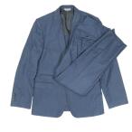 renoma Renoma костюм выставить tailored jacket в клетку необшитый на спине подкладка брюки слаксы A5 темно-синий темно-синий мужской б/у одежда б/у 