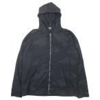 ショッピングハイドロゲン 美品 HYDROGEN ハイドロゲン スカル ダブルファスナー カモ 迷彩 パーカー ジャケット ブルゾン ジップアップ L ブラック メンズ 古着 中古