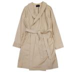  прекрасный товар 18ss junhashimoto Jun - si Moto Hsu pe задний свободная домашняя одежда весеннее пальто перо тканый жакет внешний лен .5 бежевый мужской б/у одежда б/у 