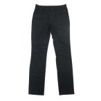  прекрасный товар BEAMS GOLF Beams Golf Logo вышивка распорка слаксы брюки стрейч Golf одежда M чёрный черный мужской б/у одежда б/у 