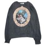 ショッピングVivienne Vivienne Westwood MAN ヴィヴィアンウエストウッドマン 額縁 絵画 スウェット プルオーバー トレーナー 44 チャコールグレー メンズ 古着 中古