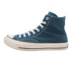 良品 CONVERSE ADDICT コンバースアディクト チャックテイラー Canvas Hi スニーカー ハイカット 1CJ542 27.5cm 青緑 青系  メンズ 古着 中古