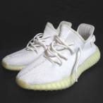ショッピングYeezy 美品 adidas アディダス YEEZY BOOST 350 V2 イージーブースト スニーカー CP9366 27cm CREAM WHITE ホワイト系 メンズ 古着 中古