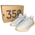 ショッピングYeezy 美品 adidas アディダス YEEZY Boost 350 V2 Cloud White イージーブースト 350 V2 スニーカー FW3043 27.5cm ホワイト ブルー メンズ 古着 中古
