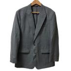 美品 DOLCE&GABBANA ドルチェ&ガッバーナ TAORMINA テーラードジャケット サイズ52 グレー メンズ 古着 中古