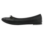  хорошая вещь repetto Repetto кожа Flat балетки обувь размер 38 примерно 24.5cm чёрный черный женский б/у одежда б/у 