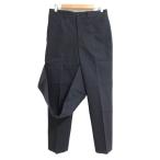  хорошая вещь COMMEdesGARCONS Comme des Garcons дизайн брюки-чинос GG-P001 S размер черный женский б/у одежда б/у 