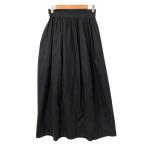 美品 MARW UNITED ARROWS MARW ユナイテッドアローズ バルーンスカート 9124-673-0021 サイズ36 ブラック レディース 古着 中古