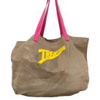 美品 LUDLOW ラドロー ロンハーマン別注 メッシュ トートバッグ ベージュ レディース 古着 中古