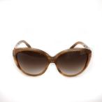 美品 FENDI フェンディ FFロゴ セルフレーム サングラス 眼鏡 アイウェア FS5297R ブラウン レディース 古着 中古