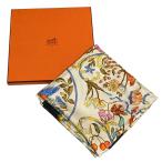 HERMES Hermes Calle 90 PIERRES d* ORIENT et d* OCCIDENT Восток. камень . запад. камень умение шарф многоцветный женский б/у одежда б/у 