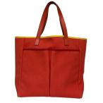 良品 ANYA HINDMARCH × Ron Herman アニヤハインドマーチ ロンハーマン コラボ キャンバス トートバッグ レッド レディース 古着 中古