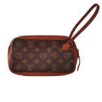  хорошая вещь LOUIS VUITTON Louis Vuitton монограмма небольшая сумочка спорт PM клатч Brown мужской женский б/у одежда б/у 